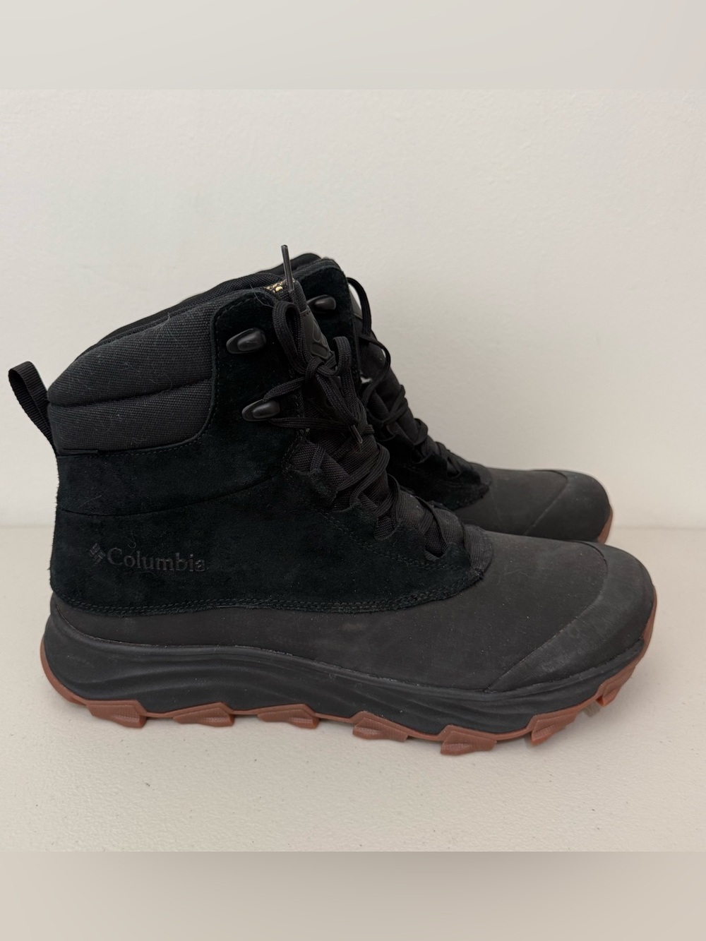 Columbia Expeditionist Shield Insulated Boots, Black, Men’s Size 12